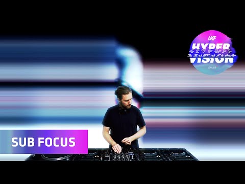 Sub Focus DJ Set - visuals by Rebel Overlay (UKF On Air: Hyper Vision)