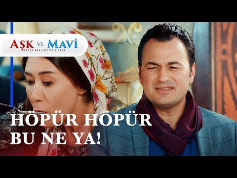 Yemek nasıl yenmez adlı çalışma 😂 - Aşk ve Mavi 26. Bölüm