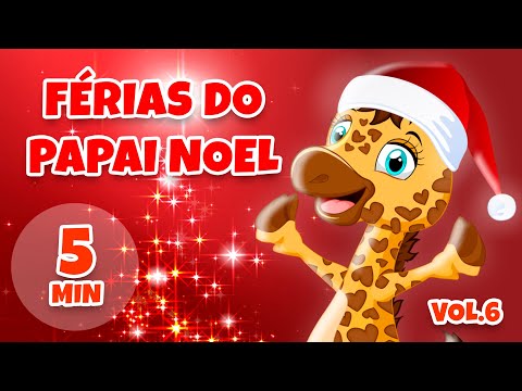 Férias do Papai Noel Vol. 6 - Giramille 5 min | Desenho Animado Musical