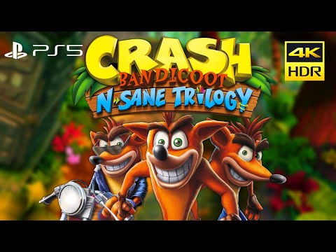 Crash Bandicoot N. Sane Trilogy (PS5) Gameplay 4K HDR