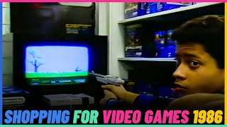 Shopping For Video Games In 1986