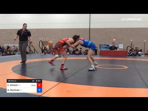 50 Kg Rr Rnd 3 Emily Shilson Team Minnesota Vs Alleida Martinez Team California