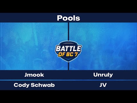 Jmook & Cody Schwab vs Unruly & JV - Pools - Melee Doubles | BoBC7