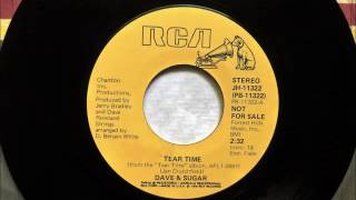 Tear Time , Dave &amp; Sugar , 1978 Vinyl 45RPM