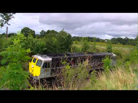Irish Rail Class 071 (082) light engine on Lavistown Loop