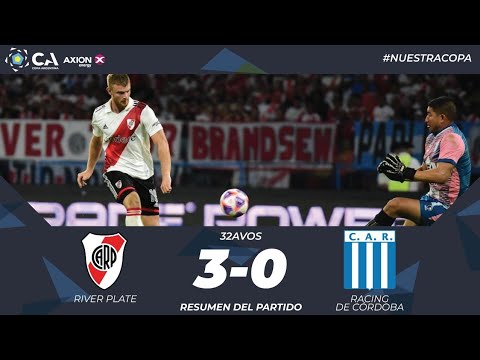 32avos: River 3 - Racing de Córdoba 0