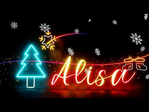 Alisa | Happy Christmas Song | Happy Christmas To You | Happy Christmas Wishes