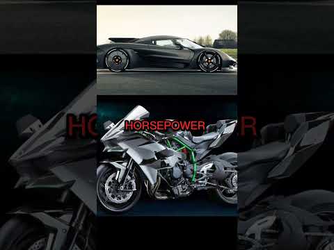 koenigsegg jesko absolut vs kawasaki ninja h2r | PALUMBO911