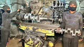 How Tractor Engine Crankshaft Production•Производство коленчатых валов тракторных двигателей|