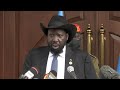 South Sudan president vows no return to war in independence speech | AFP