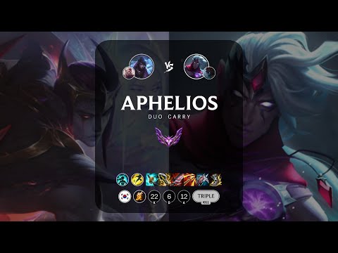 Aphelios ADC vs Varus - KR Master Patch 13.10