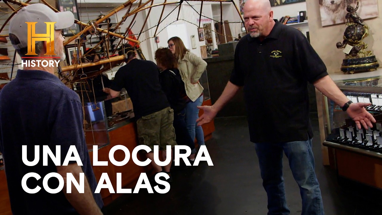 El modelo de máquina voladora de Da Vinci - EL PRECIO DE LA HISTORIA