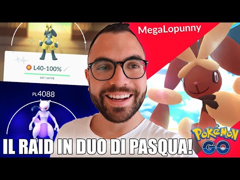 Lucario Shundo & Shadow Mewtwo VS MEGA LOPUNNY in DUO! - Pokémon GO
