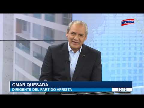 ¿Omar Quesada postulará al próximo Congreso por el Apra?