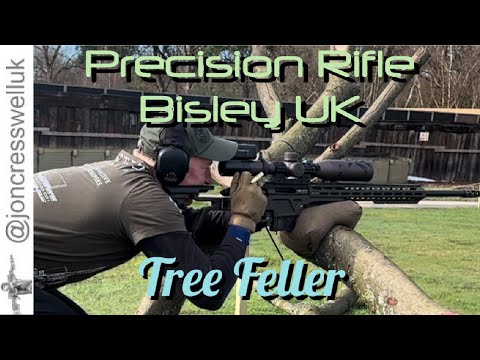 Shooting an Italian sniper rifle at a precision rifle match