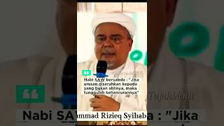 Download lagu Jika Urusan diserahkan kepada yang bukan ahlinya, tunggulah kehancurannya | Habib Rizieq Shihab #fyp mp3