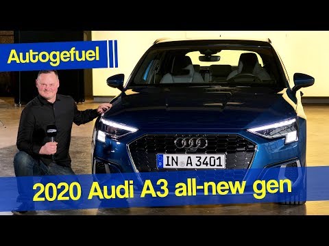 2020 Audi A3 Premiere Exterior Interior REVIEW - Autogefuel