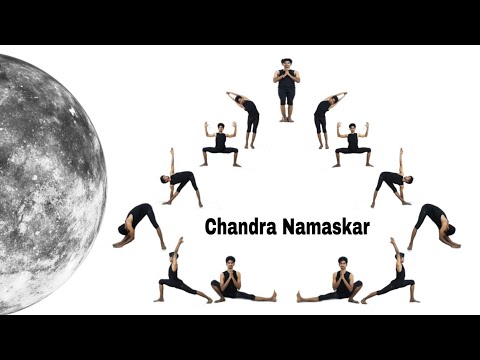 Chandra Namaskar|Step by Step Moon Salutation |Lunar Yoga|San Yoga Studio