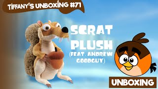 I Bought an Ice Age Scrat Plush! (feat. Andrew Goodguy) | Tiffany’s Unboxing #71