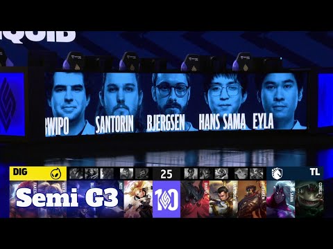 TL vs DIG - Game 3 | Semi Final LCS 2022 Lock In Playoffs | Team Liquid vs Dignitas G3 full game