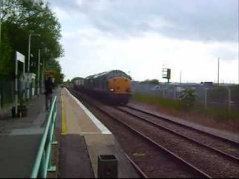 37038 + 37229 6M95 at Appledore (4/6/09) MEGA CLAG!