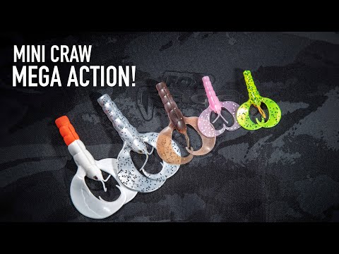 AMAZING TWIN TAIL ACTION LURE | Fox Rage Mini Craw