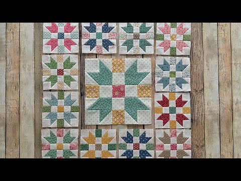 Sew  Your Stash Series - #3  Home Town 5" Quilt Block - (10" bonus block too!!)