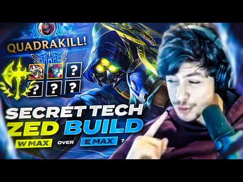 LL STYLISH | NEW SECRET TECH ZED BUILD! TEAMFIGHT/SCALING GOD