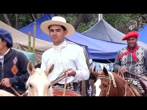 Fiesta de la carreta y los 101 chivos.#san luis#argentina