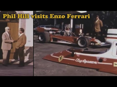 Thumbnail for Phil Hill visits Enzo Ferrari and the Ferrari factory - 1975 by Enzo Ferrari