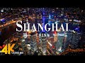 Shanghai 4K drone view • Aerial View Over Shanghai | Relaxation film with calming music