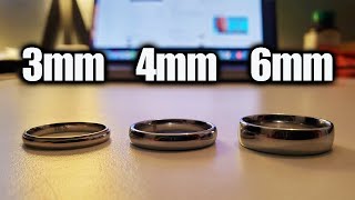 3mm 4mm 6mm Does Ring Size Matter? - Don
