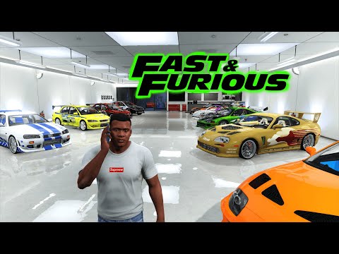 Millionaire's Life in GTA 5 SP | Fast & Furious Garage