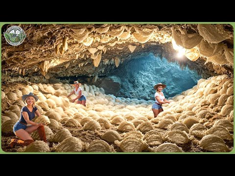 How Billions of Bird Nests Are Harvested & Processed - Inside Massive Swiftlet Farms