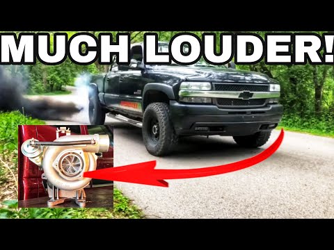 How to make a LB7 01-04 Duramax turbo louder