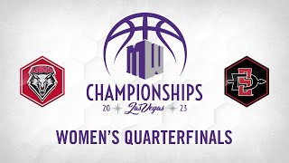 HIGHLIGHTS: #5 San Diego State vs #4 New Mexico Women's Basketball 3/6/23