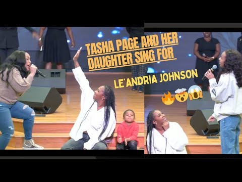 😭🙏🏾Le'Andria Johnson and her daughter ft Tasha Page "Better Days"🙏🏾❤️🔥