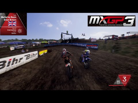MXGP 3 (PC) Gameplay - Great Britain Matterley Basin