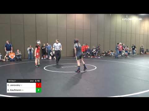 127 Lbs Rr Rnd 1 Elly Janovsky Team Indiana Vs Elle Kaufmann Team Georgia