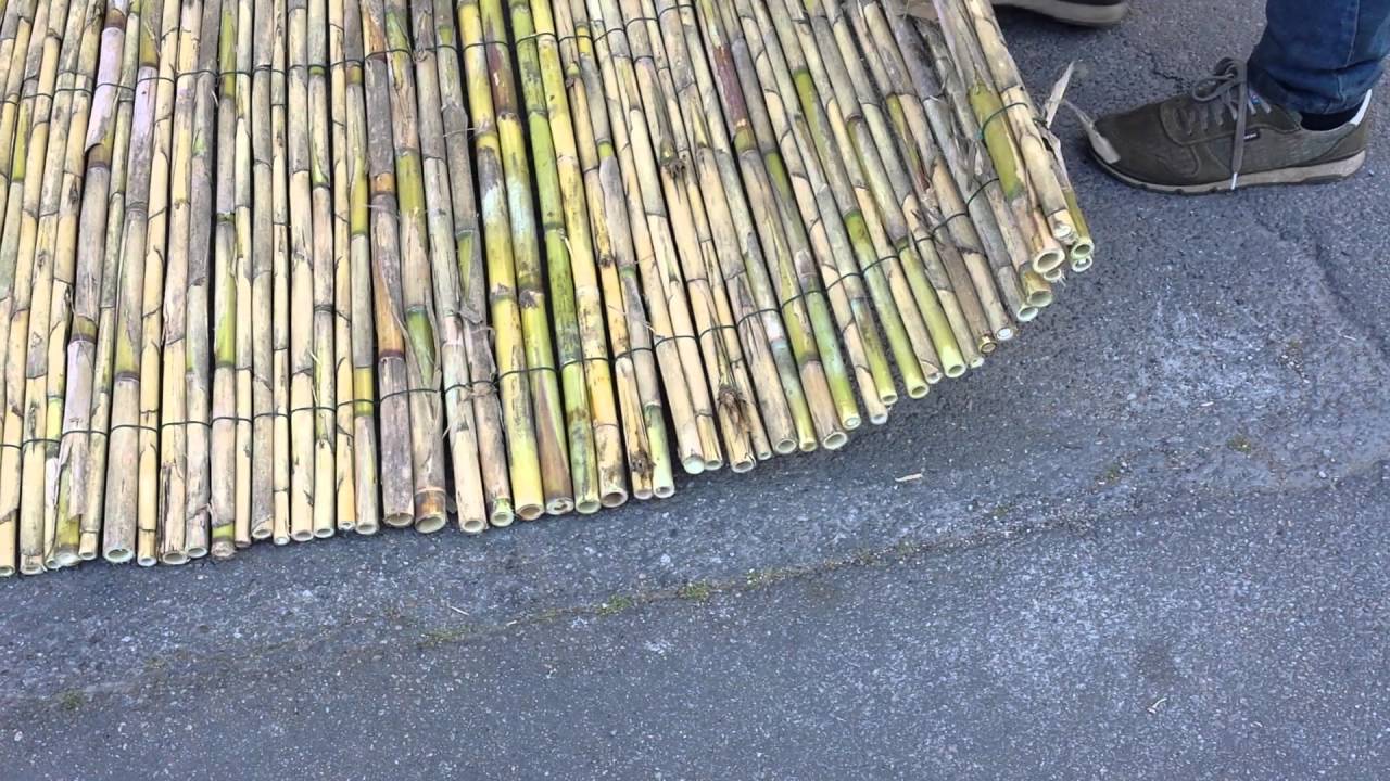 Tenda Arella In Canna Campestre Con Fogliame