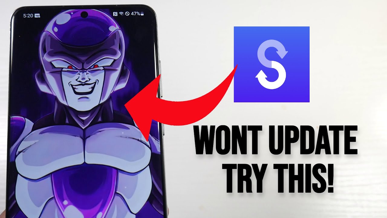 How To Update A Samsung Galaxy Phone That Wont Update! (Samsung Smart Switch Tip)
