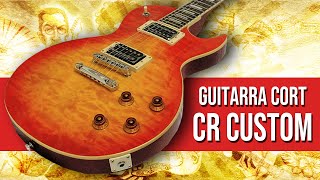 Video thumbnail for Cort CR Custom BC Seymour Duncan Humbucker Passivo CLEAN by Barramusic TV