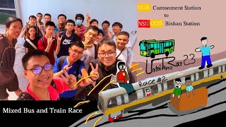 (Transit Race #2) Racing from Cantonment to Bishan (Mixed Bus and Train Race) UTR23