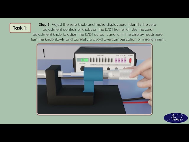 Measure the DC voltage of a LVDT Part -2