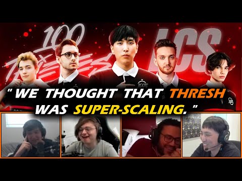 100 Thieves believed that THRESH was a SUPER-SCALING Champion