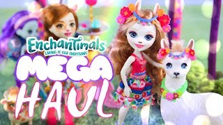 Unbox Daily: ALL NEW Enchantimals MEGA HAUL | OVER 12 New Play Sets &amp; Dolls