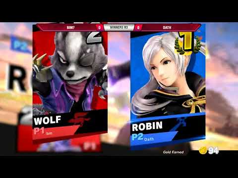 VS Weekly 12/20/18 - Winners R3 - Bim? (Wolf) vs Dath (Robin/Pikachu) - SSBU