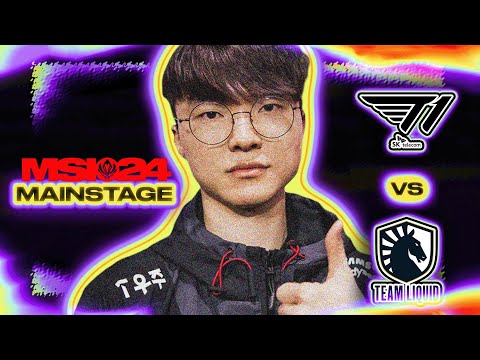 APA pickt den ASOL gegen FAKER | GAME 1 - T1 vs TL | MSI 2024 MAIN STAGE