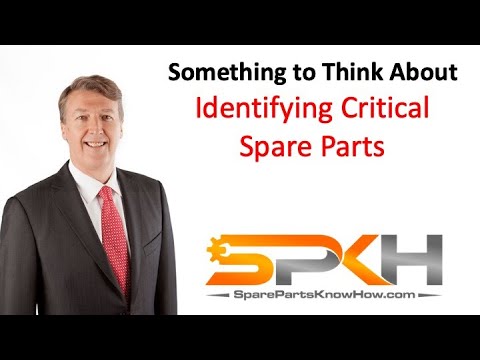 Identifying Critical Spare Parts