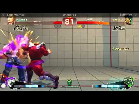 GUTS SF4 Pools W1 Calm Warrior VS EMP Hiro